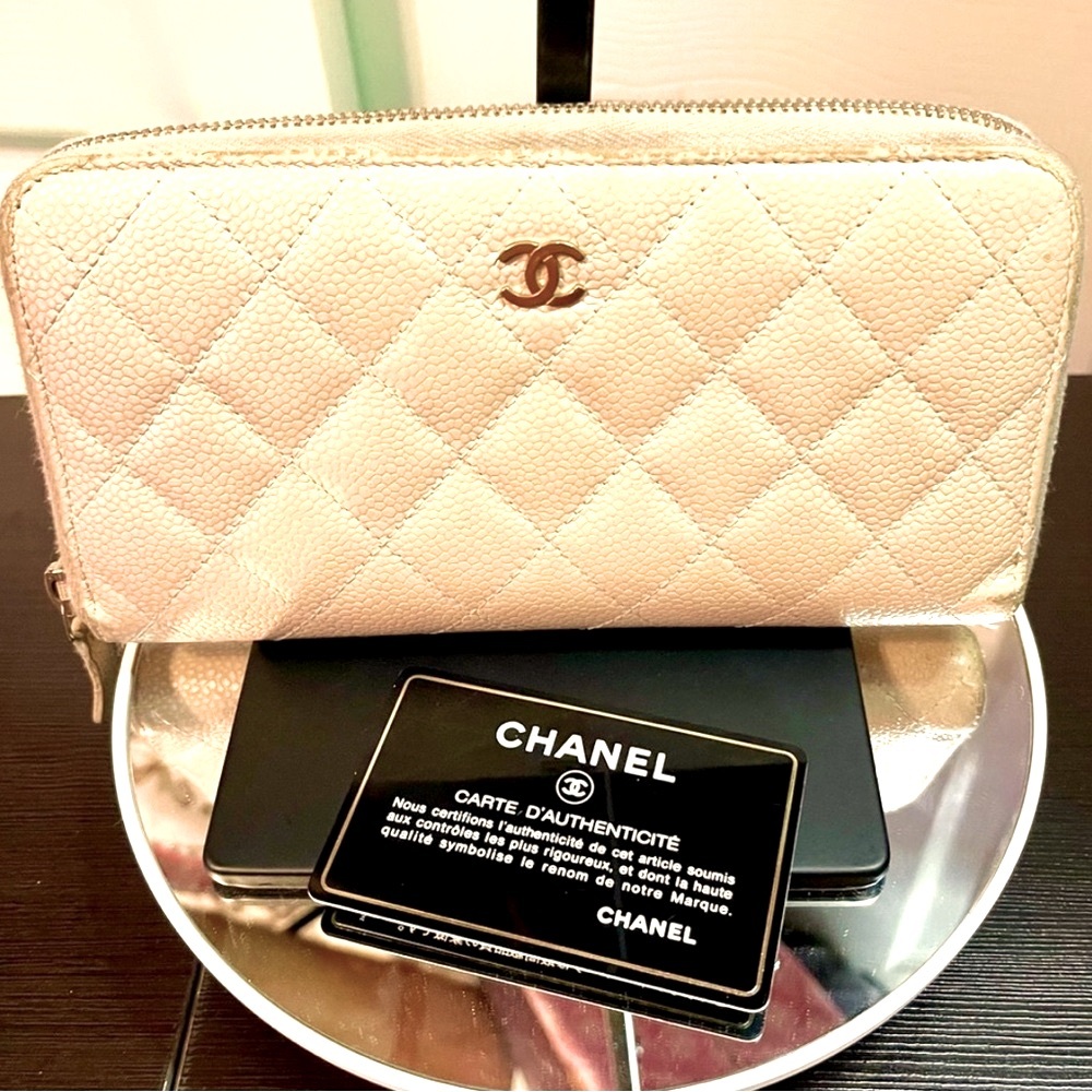 Chanel Ziparound Wallet